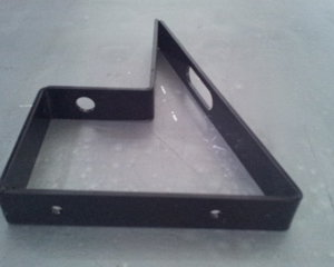 Connecting bottom Light Trap pannel 1.5x1.5 exhauster